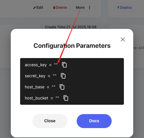 Configuration Parameters